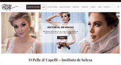 Desktop Screenshot of pellecapelli.com.br